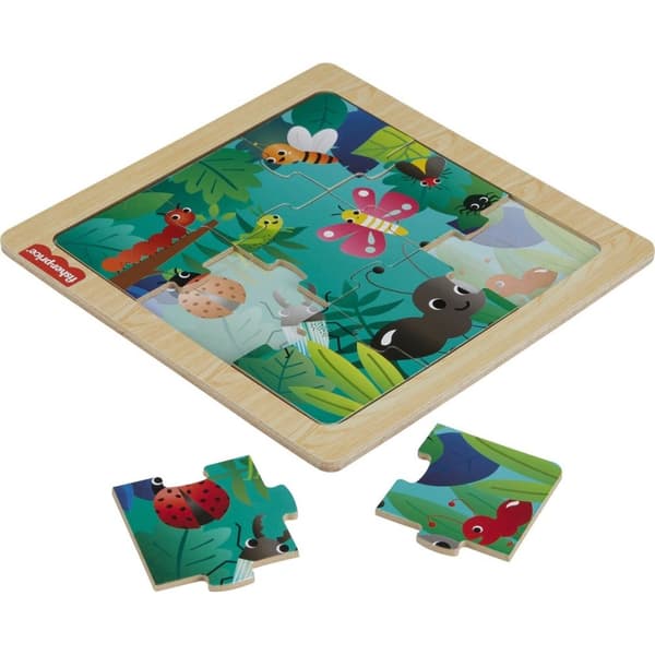 Fisher-price: Wooden Jigsaw Puzzle - Bug (hxv19) (3DS)