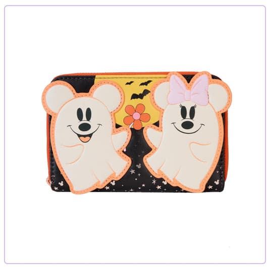Loungefly Disney: Mickey  Friends - Halloween (glows In The Dark) Zip Around Wallet (wdwa3108) (3DS)