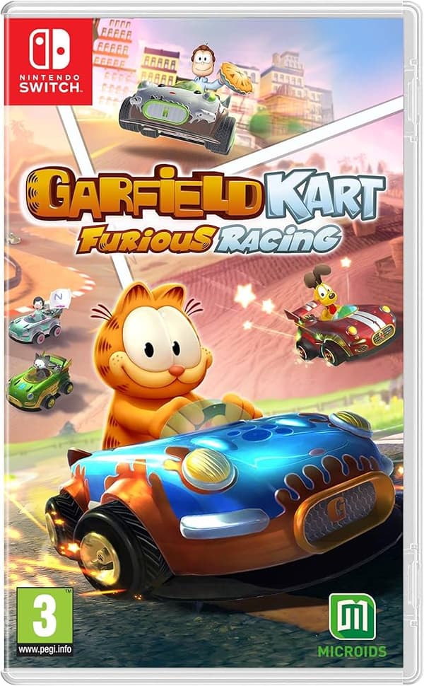 Nsw Garfield Lasagna Party + Garfield Kart: Furious Racing (3DS)