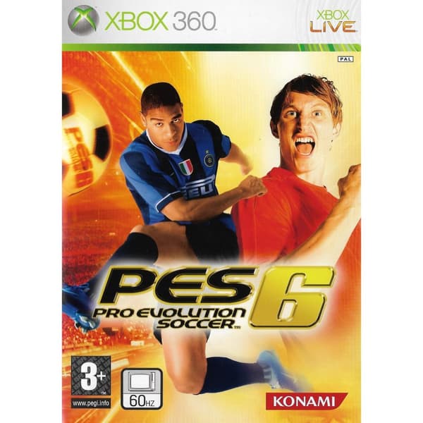 Pro Evolution Soccer 6 Xbox 360 Nordic (Brugt)