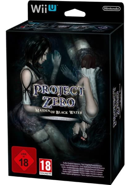Project Zero: Maiden of Black Water - Limited Edition (Utan Poster!) - Nintendo WiiU (kÃ¤ytetty)