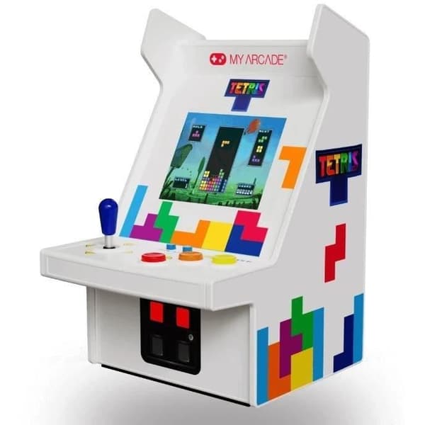 Micro Player PRO - Tetris - Retrogaming-spel - 7 cm högupplöst skärm Multifärg