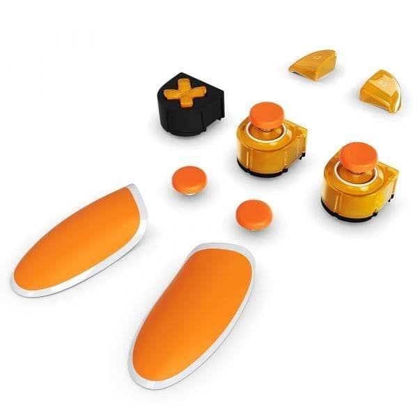 Pack med 7 retro-moduler - THRUSTMASTER - ESWAP X - Orange LED - Tillbehör PS4 - Kompatibel med Thrustmaster
