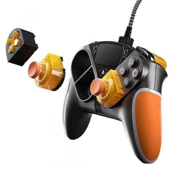 Pack med 7 retro-moduler - THRUSTMASTER - ESWAP X - Orange LED - Tillbehör PS4 - Kompatibel med Thrustmaster