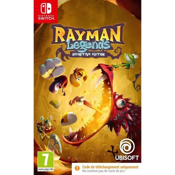 Rayman Legends Definitive Edition Switch Game (nedladdningskod)