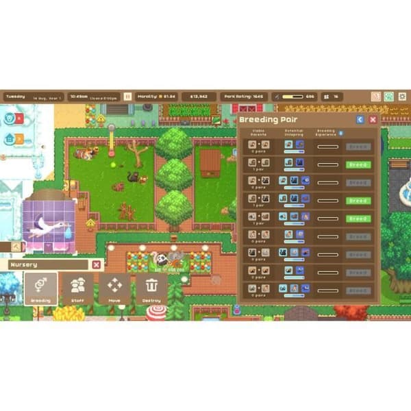 Simulering av djurparksförvaltning - Let's Build A Zoo - PS4-spel - Strategi - 7+ - Oktober 2021