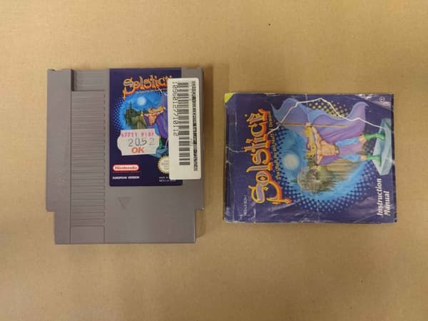 Solstice - Nintendo 8-bit / Nes – SCN – Cart only - Nintendo 8-bit / Nes – SCN – Cart only