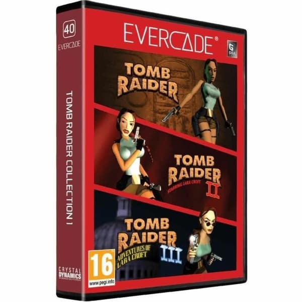 Data Just For Games Evercade Tomb Raider Collection 1