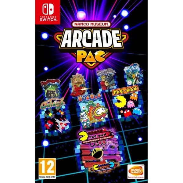 NAMCO Museum Arcade Pac-spel Nintendo Switch