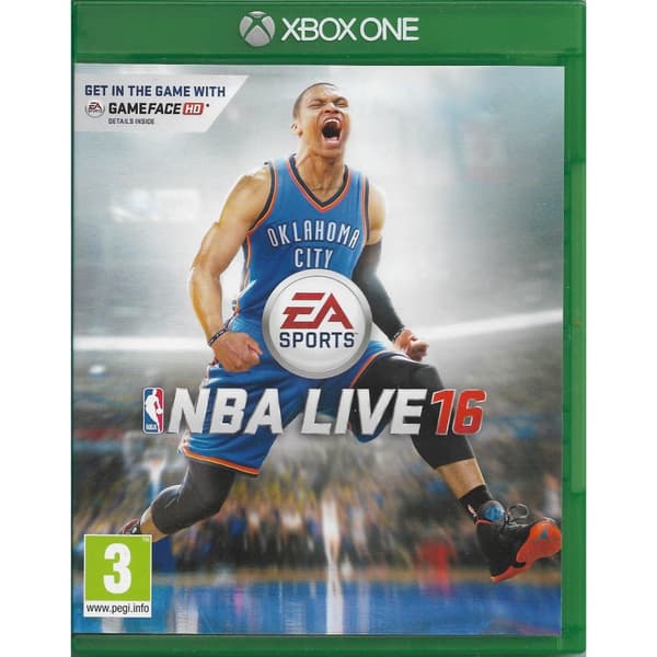 NBA Live 16 Xbox One (Brukt)