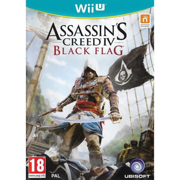 Assassins Creed IV Black Flag Nintendo Wii U Nordic (Brugt)