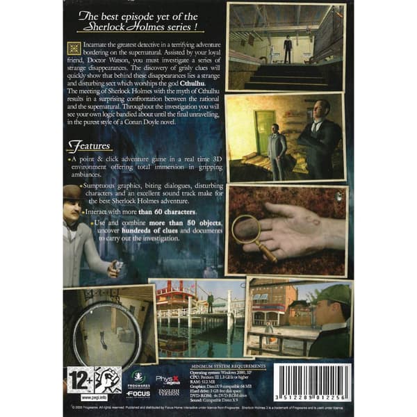 Sherlock Holmes The Awakened PC DVD (Käytetty)