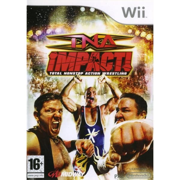 TNA Impact Total Nonstop Action Wrestling Nintendo Wii (Käytetty)