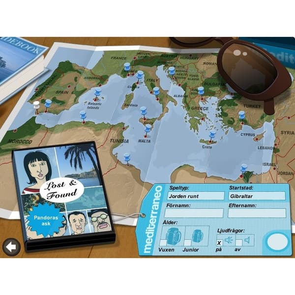 Backpacker 3 Mediterraneo Expansion Pack PC CD Nordic (Begagnad)