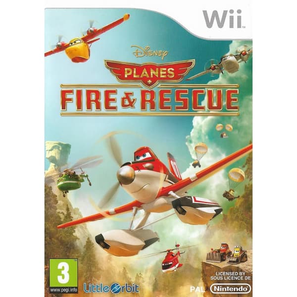 Planes Fire & Rescue Nintendo Wii (Brukt)