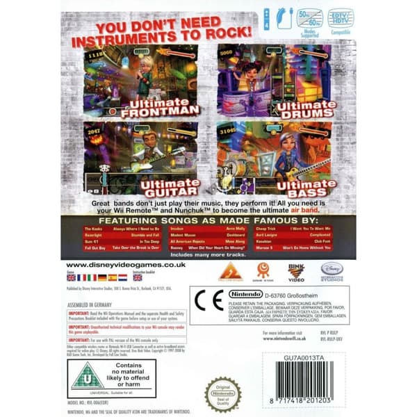 Ultimate Band Nintendo Wii (Begagnad)