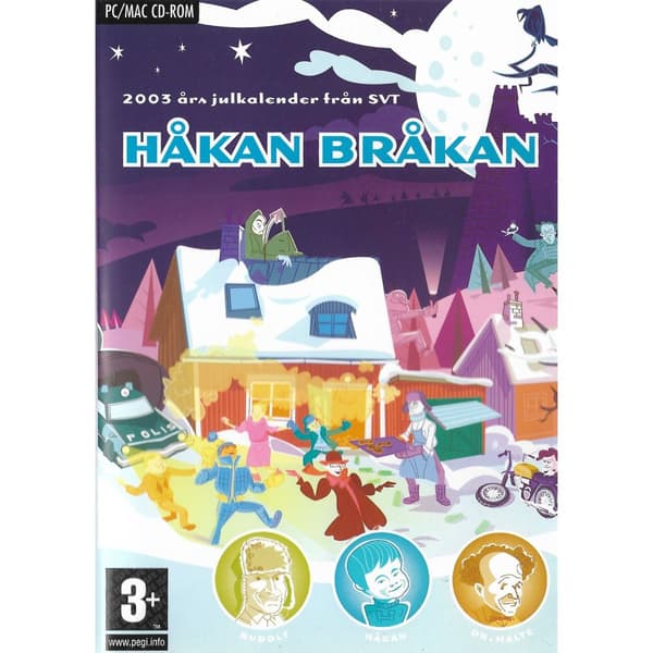 Håkan Bråkan Julkalendern 2003 PC CD Swedish (Brugt)
