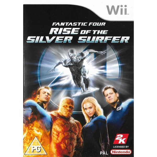 Fantastic Four Rise of the Silver Surfer Nintendo Wii (Brukt)