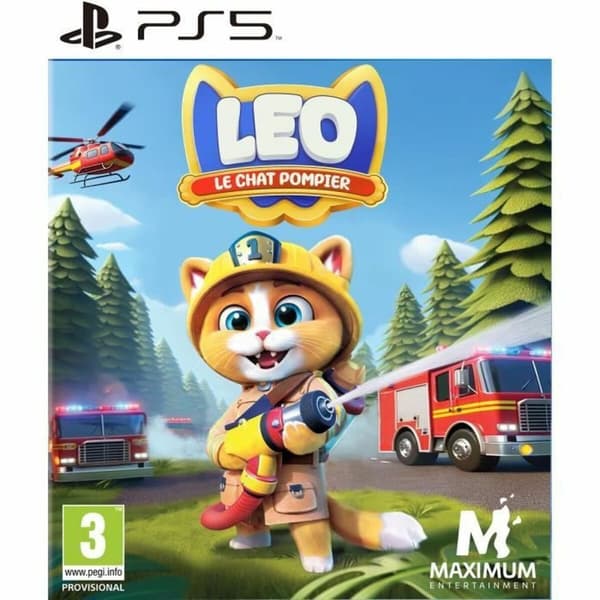 PlayStation 5 Videospel Just For Games Leo The Firefighter Cat