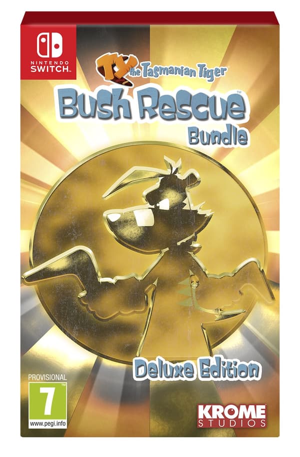 TY the Tasmanian Tiger HD Bush Rescue Bundle (Deluxe Edition) (Nintendo Switch)