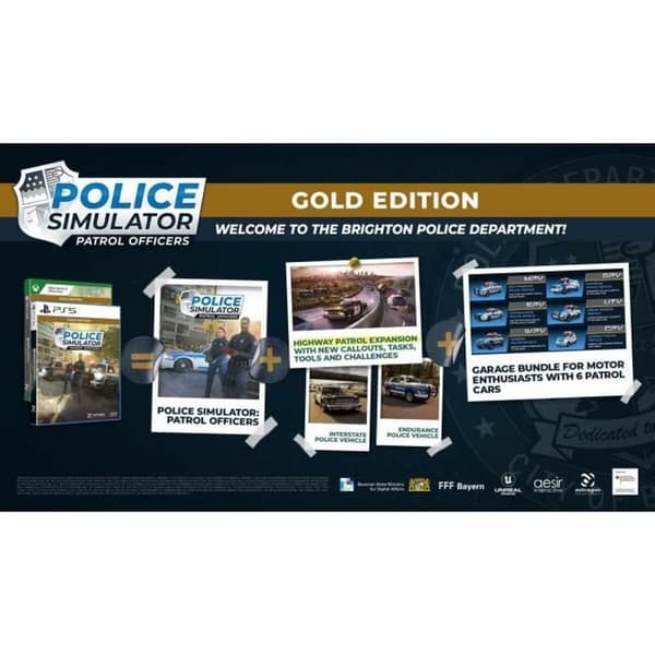 Xbox Series X spil Microids Police Simulator: Patrol Officers - Gold Edition