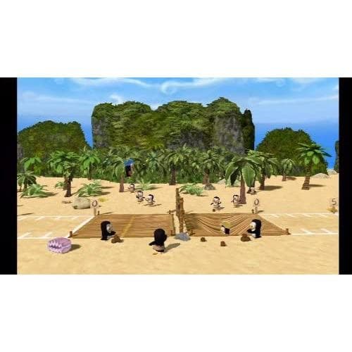 YetiSports Penguin Party Island Nintendo Wii German (Brukt)