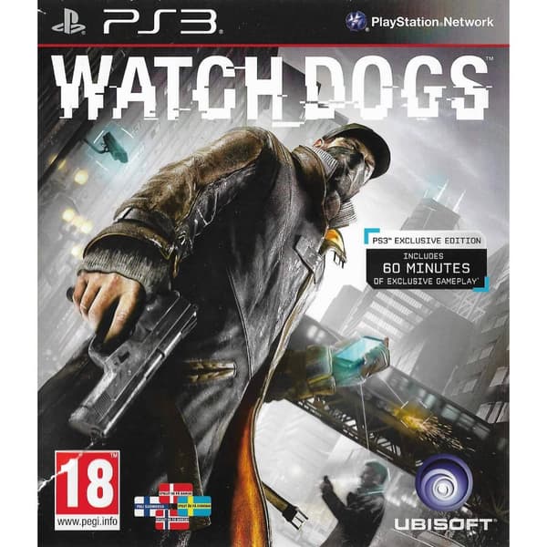 Watch Dogs Playstation 3 PS3 Nordic (Brugt)