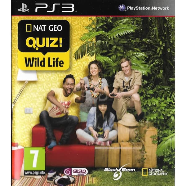 Nat Geo Quiz Wild Life Playstation 3 PS3 (Begagnad)
