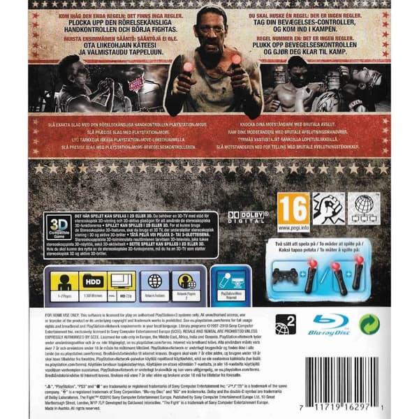 The Fight Playstation 3 PS3 Move (Begagnad)