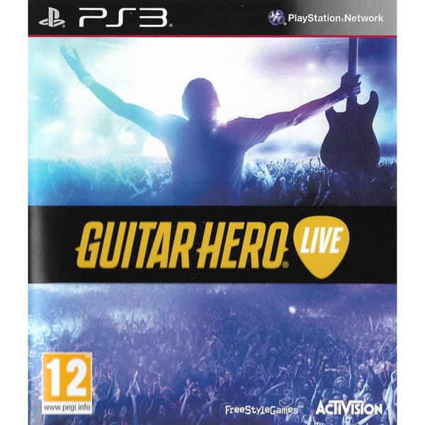 Guitar Hero Live Playstation 3 PS3 Bundle Copy (Brugt)