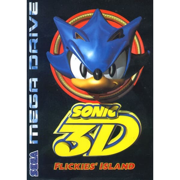 Sonic 3D Flickies Island Sega Mega Drive (Used)