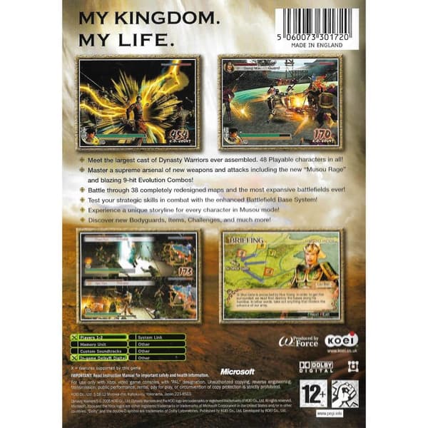 Dynasty Warriors 5 Xbox (Brugt)