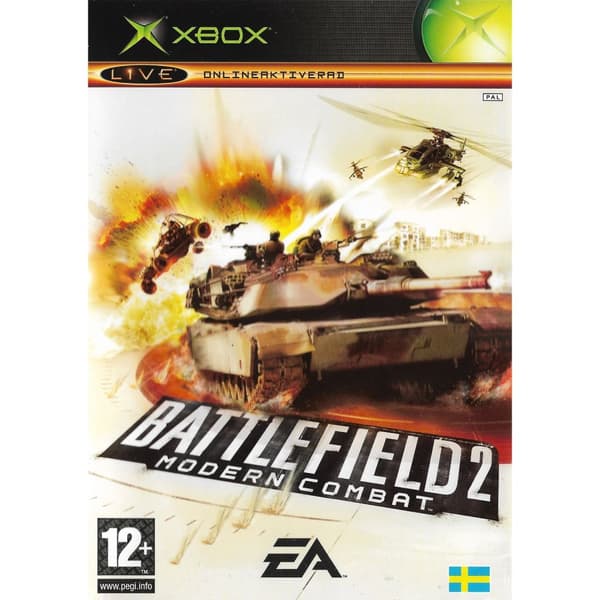 Battlefield 2 Modern Combat Xbox Swedish (Brugt)