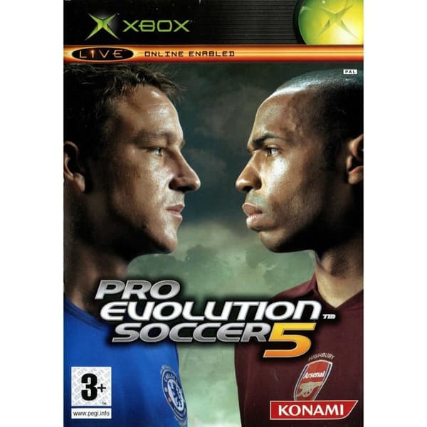Pro Evolution Soccer 5 Xbox Nordic (Brugt)