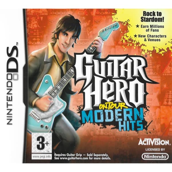 Guitar Hero On Tour Modern Hits Nintendo DS (Brukt)