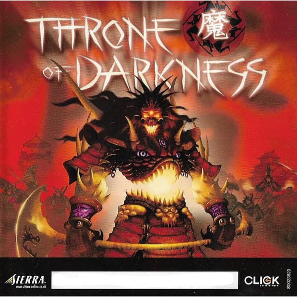 Throne of Darkness PC CD (Brukt)