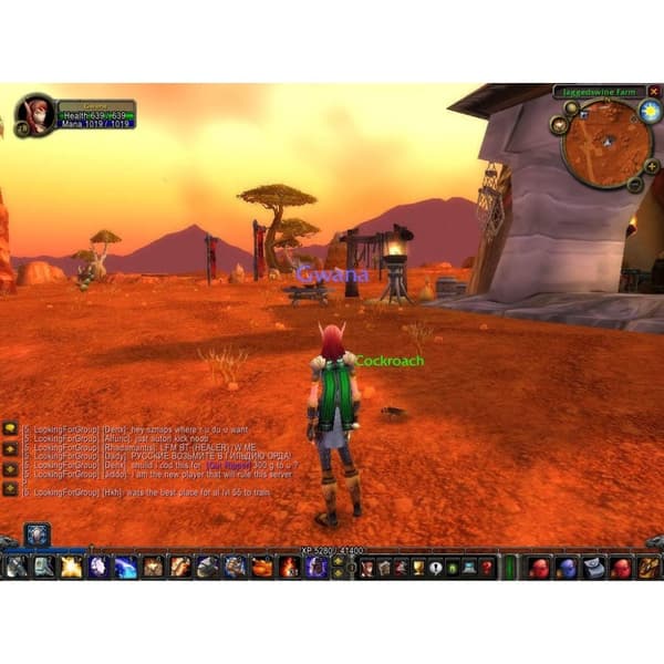 World of Warcraft The Burning Crusade Expansion Set PC CD (Brukt)