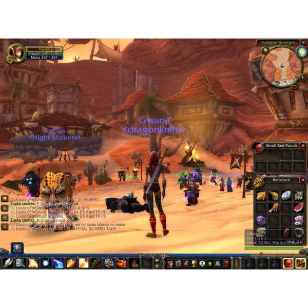 World of Warcraft The Burning Crusade Expansion Set PC CD (Brukt)