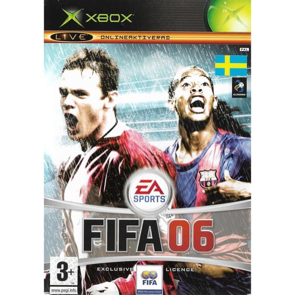 FIFA 06 Xbox Swedish (Brugt)