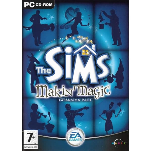 The Sims Makin Magic Expansion Pack PC CD Swedish (Brukt)