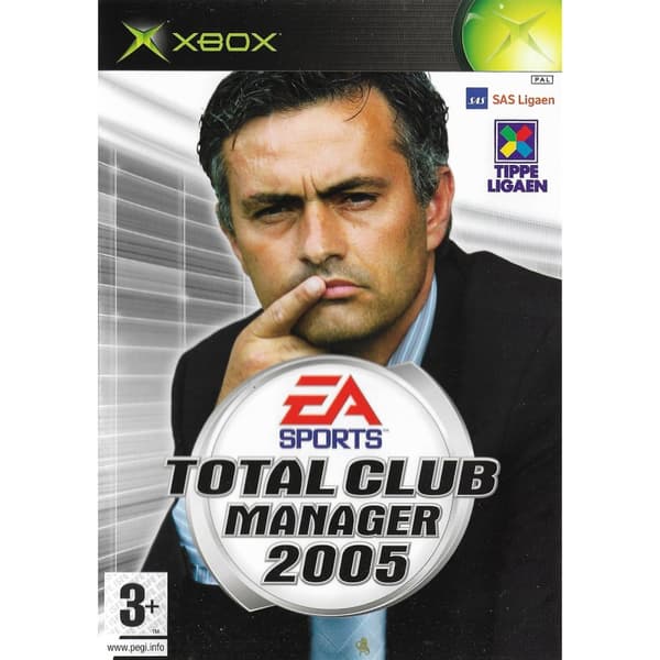 Total Club Manager 2005 Xbox Norwegian/Danish (Brugt)