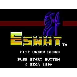 E-Swat Sega Master System (Brugt)
