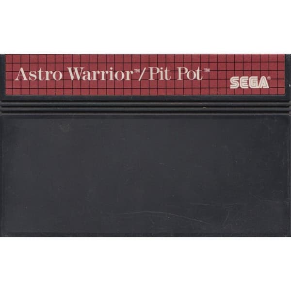 Astro Warrior / Pit Pot Sega Master System (Brugt)