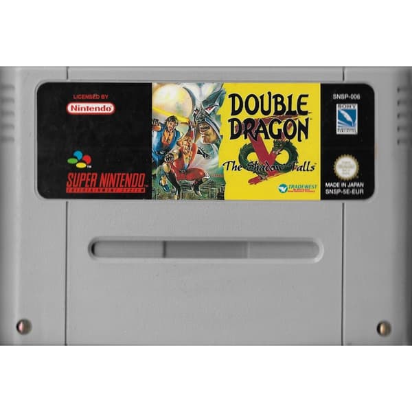Double Dragon V The Shadow Falls Super Nintendo SNES EUR (Brukt)