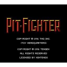 Pit Fighter Super Nintendo SNES FAH (Brukt)