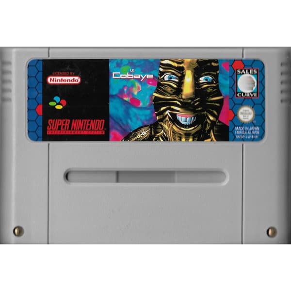 Le Cobaye The Lawnmower Man Super Nintendo SNES FAH (Brukt)