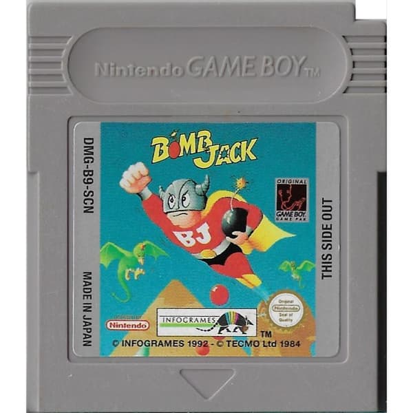 Bomb Jack Gameboy SCN (Brugt)