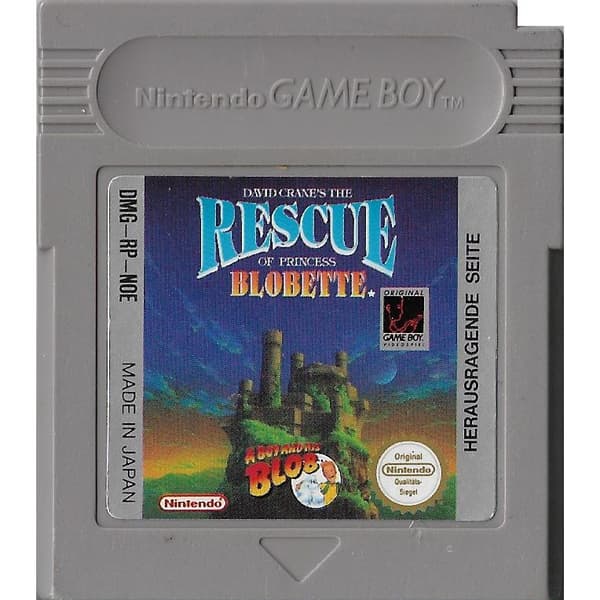 The Rescue of Princess Blobette Gameboy NOE (Brugt)