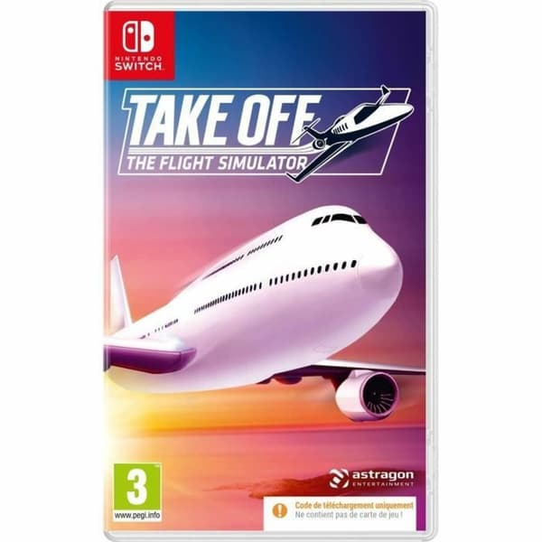 Videospill for Switch Microids Take Off : The Flight Simulator