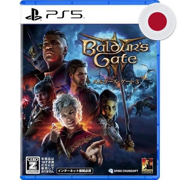 Videospel - Baldur's Gate 3 (JAP) - PS5 - RPG - Fleranvändare - PEGI 7+